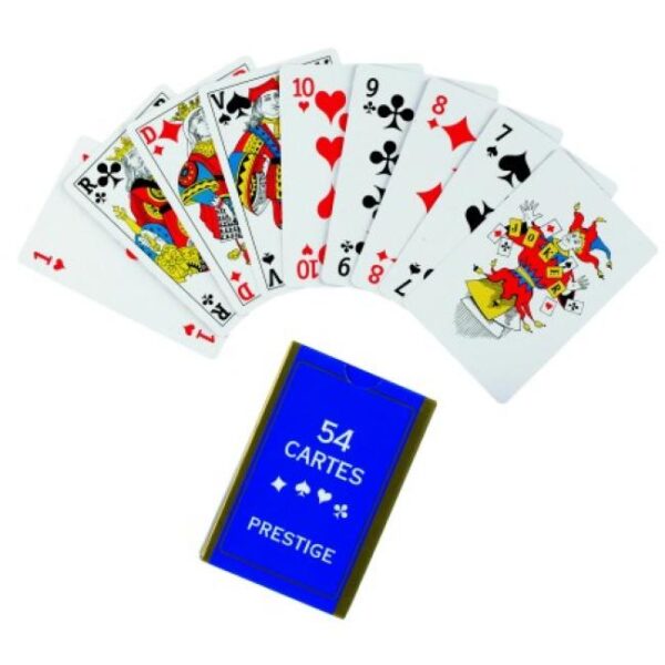jeu de 54 cartes prestige