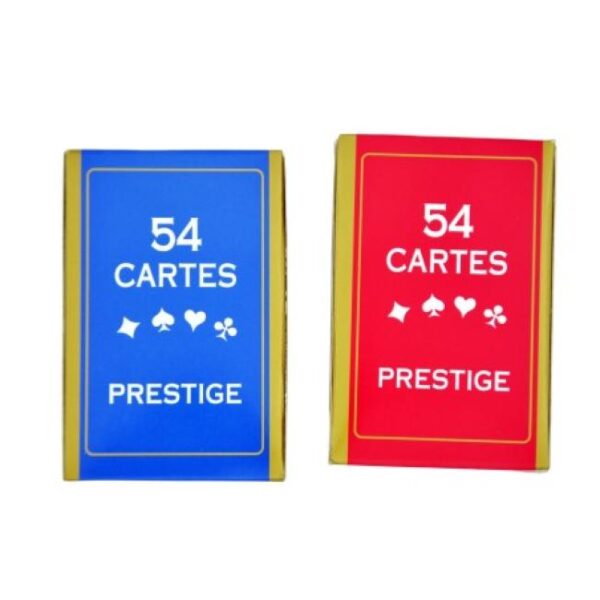 jeu de 54 cartes prestige