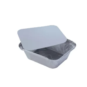 barquettes alu 2L avec couvercles