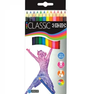 crayons de couleurs x12