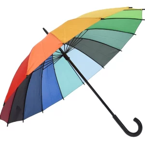 grand parapluie multicolore