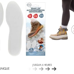 Semelles chauffantes