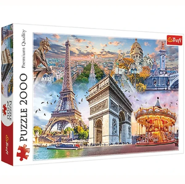 puzzle week-end à Paris 2000 pieces