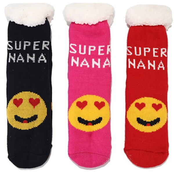 chaussettes antidérapantes super nana