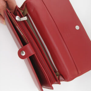 compagnon 553050 en cuir rouge