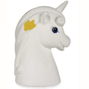 tirelire licorne à colorier