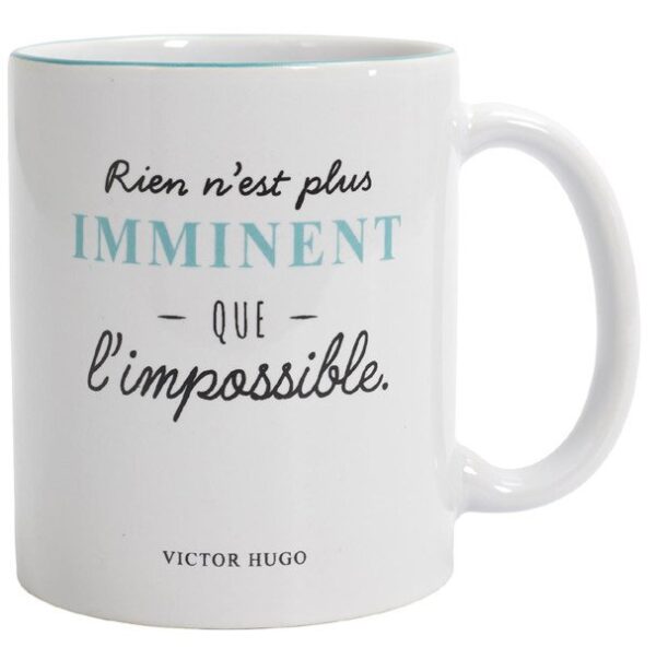 Mug citation Victor Hugo