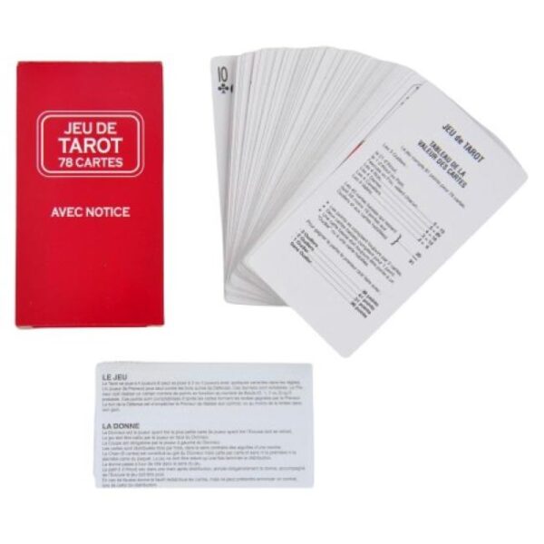 jeu de tarot 78 cartes