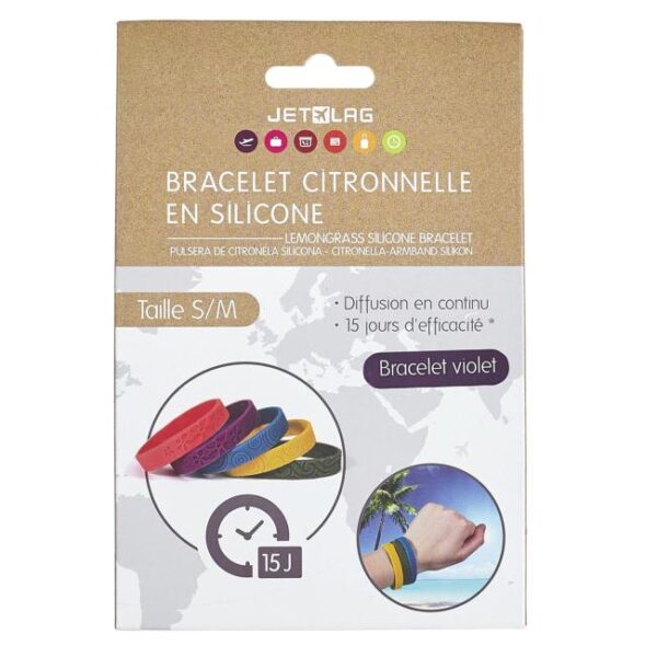 bracelet citronnelle en boite
