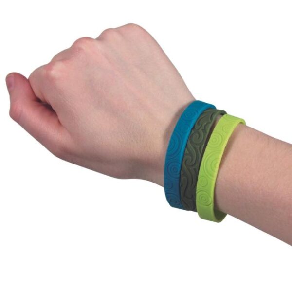 bracelet citronnelle en silicone