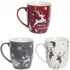 Mug porcelaine rennes du Père Noël