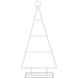 Sapin de Noël métal argent