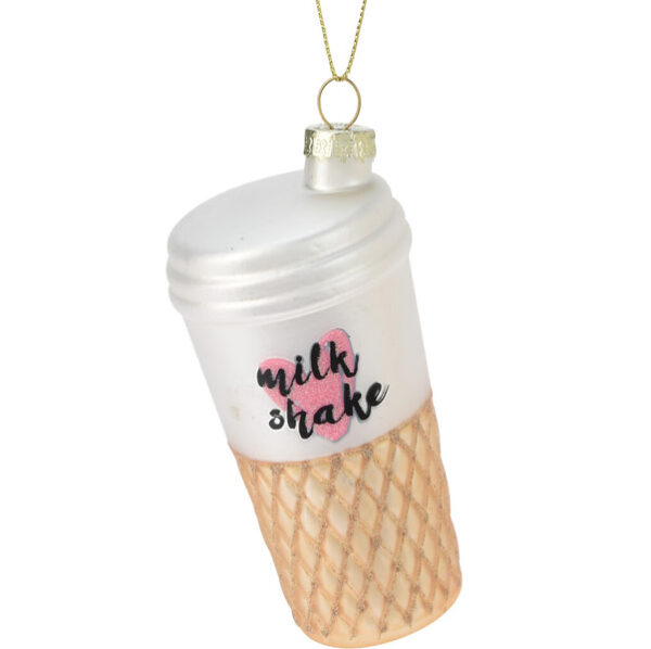 Boule de Noël milkshake