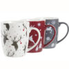 Mug porcelaine rennes du Père Noël