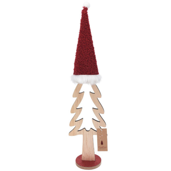 Sapin Noël bois 48cm