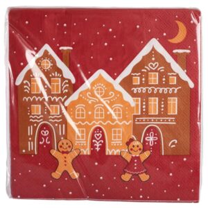 serviette en papier décor Noël x 20