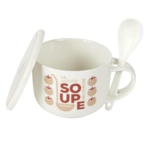 bol à soupe avec couvercle