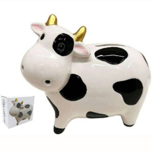tirelire vache céramique