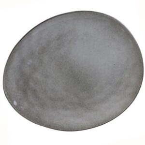 assiette en forme de galet