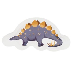 assiette en carton dinosaure x 6