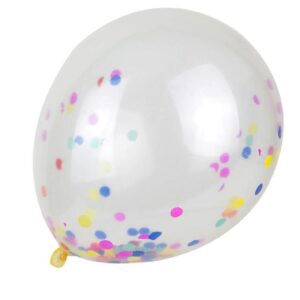 ballons à gonfler avec confettis