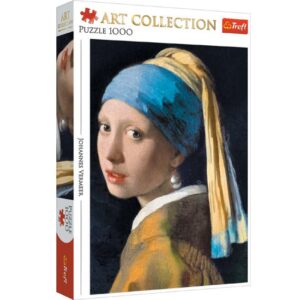 puzzle 1000 pièces jeune fille à la perle