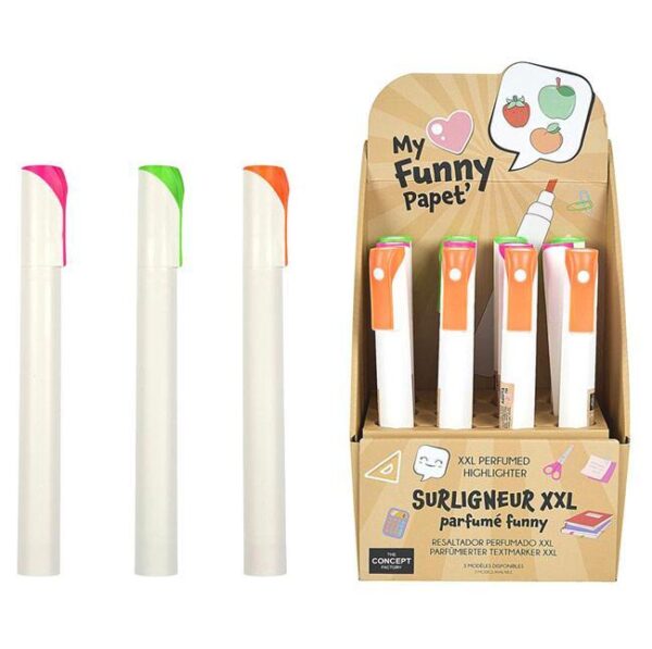 surligneur xxl parfumé en display de 12