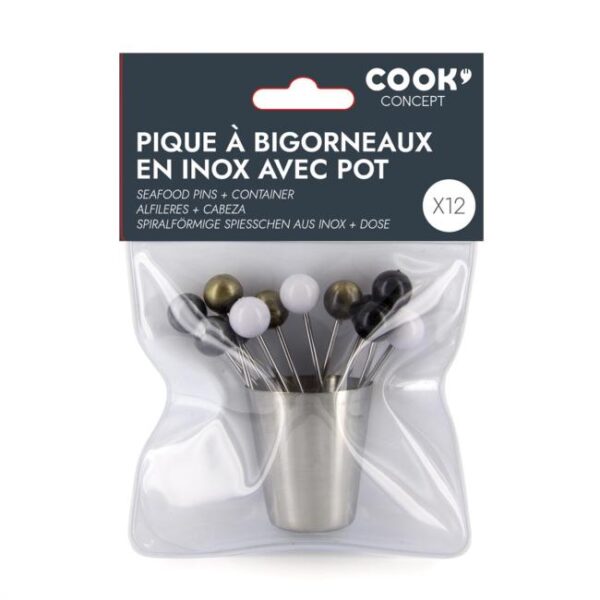 Piques bigorneaux inox – Image 3
