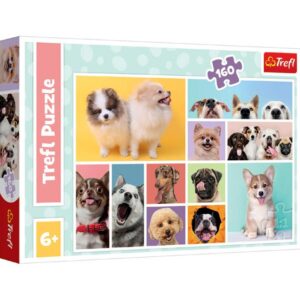 Puzzle nos amis les chiens 160 pièces