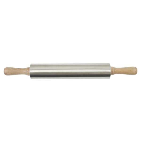 Rouleau à patisserie bois et inox