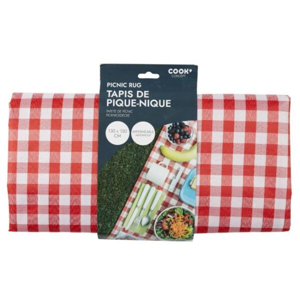 tapis de pique-nique décor Vichy