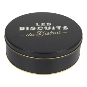 Boite à biscuits bistrot