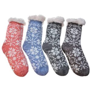 chaussettes antidérapantes hiver