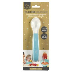 Cuillère en silicone pour bébé
