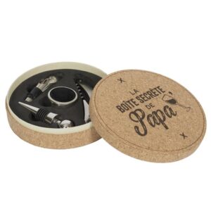 Coffret vin en liège