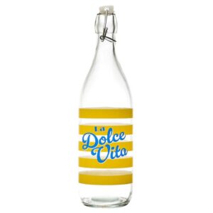 bouteille en verre Dolce Vita