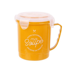 Bol à soupe de transport orange