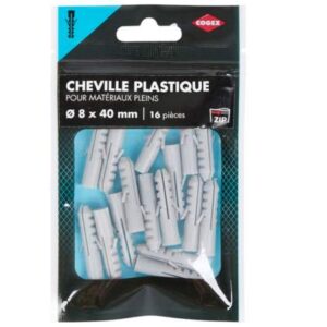 Cheville plastique x 16
