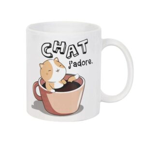 Mug céramique Kawaii chat