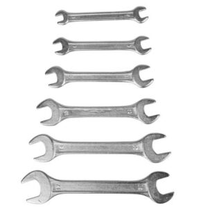 Clés plates Chrome x 6