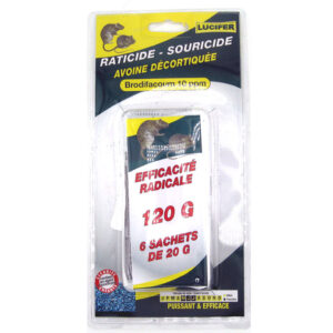 Raticide souricide avoine décortiquée