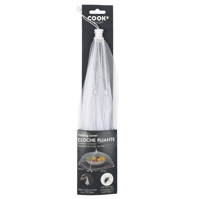 cloche moustiquaire rétractable sur blister