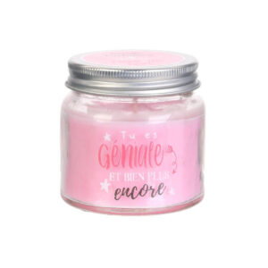 mini bougie parfumée en pot