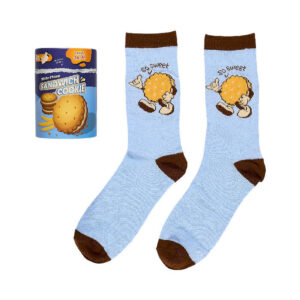 chaussettes avec décor cookies