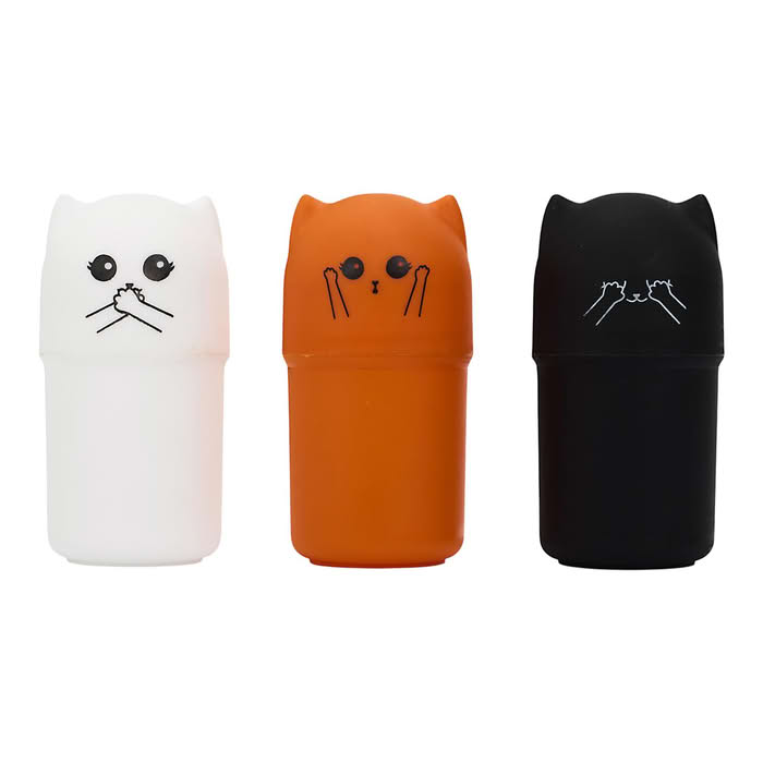 Distributeur de piques en forme de chat assortiment