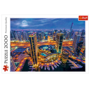 puzzle Dubaï la nuit 2000 pièces