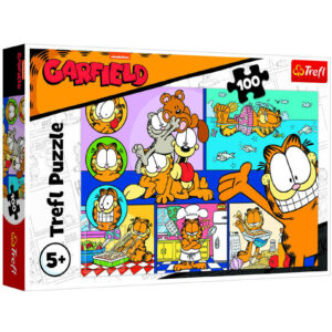 puzzle Garfield chat paresseux 100 pièces